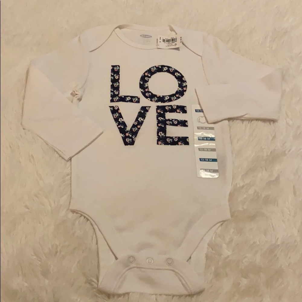 ON long sleeve printed bodysuit